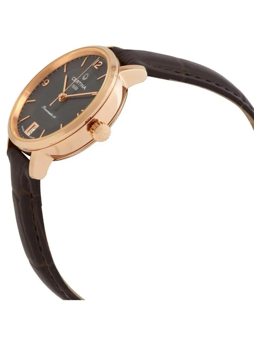 NWT Certina DS Caimano Automatic Anthracite Dial Ladies Watch
